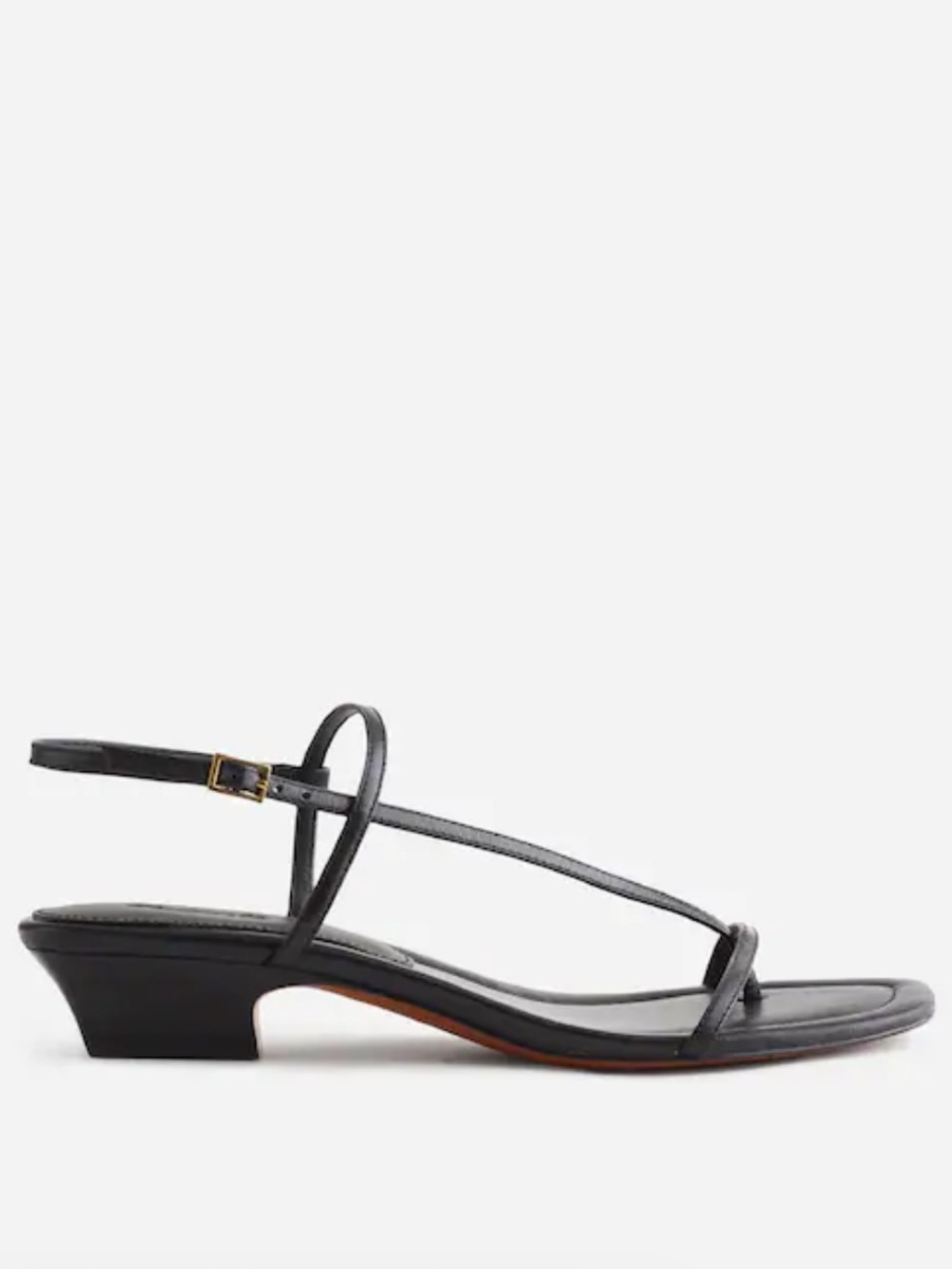 Madewell The Maycie Asymmetric T-Strap Sandal